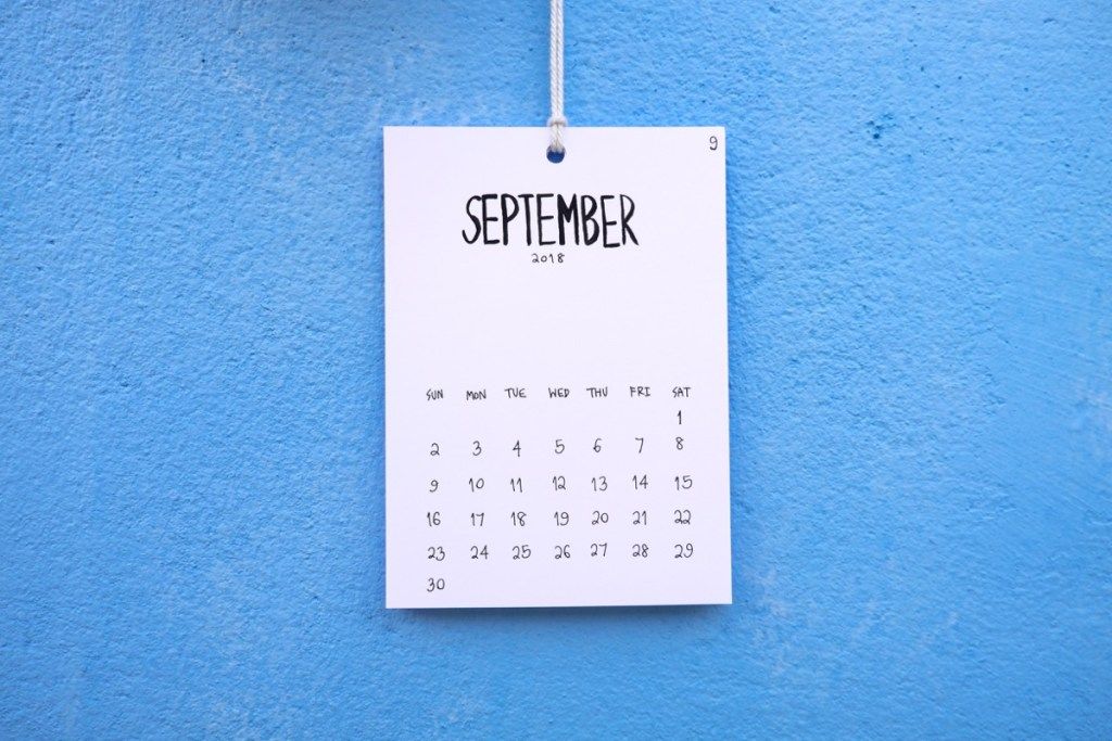 septembri kalender