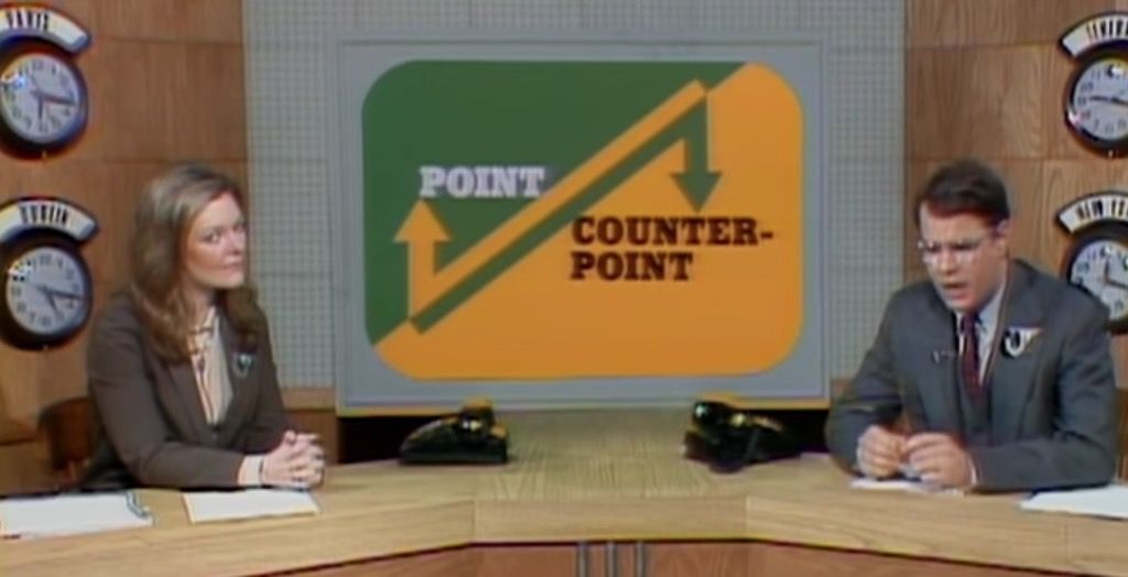 Las parodias SNL más divertidas de Point / Counterpoint
