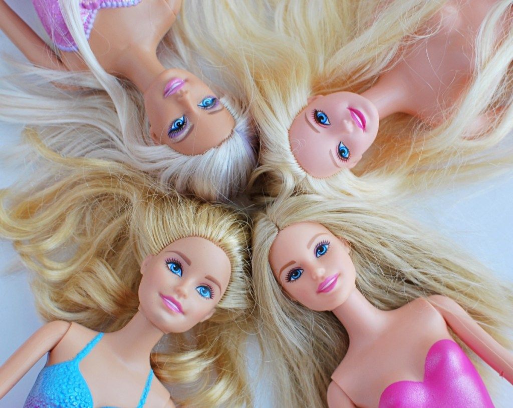 Vilna, Liettua, 14. toukokuuta 2018: Barbie-nuket, vaaleat hiukset. - Kuva