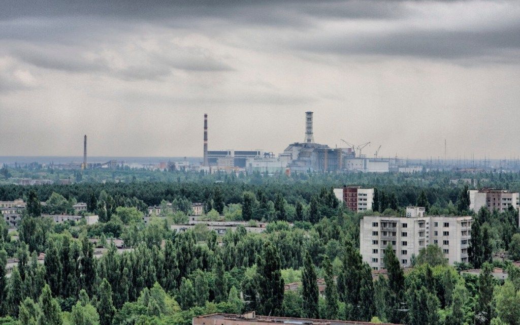 Çernobil şehri, 1980
