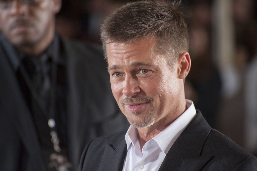 A hírességek hősei Brad Pitt