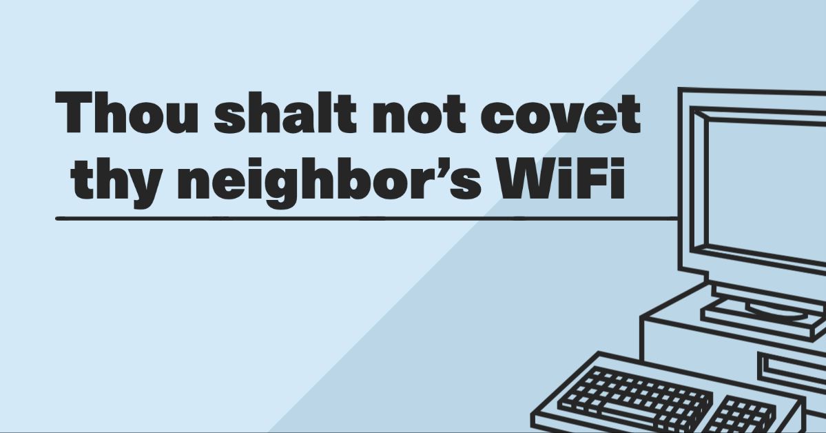 40 smešnih imen WiFi, ki jih boste cenili vi in ​​vaši sosedje
