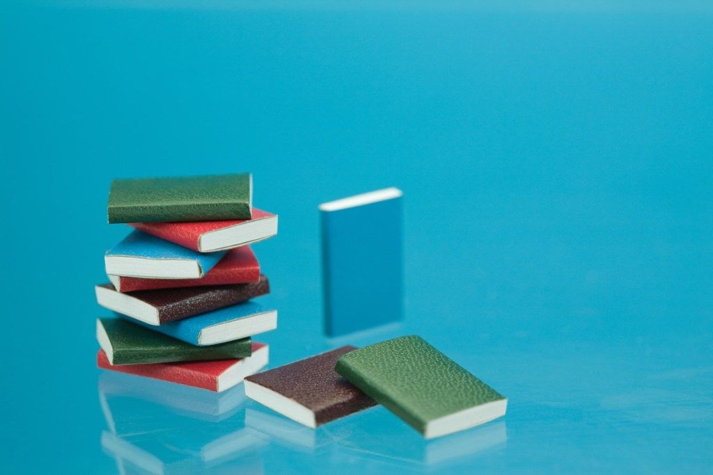 libros en miniatura, hechos alucinantes