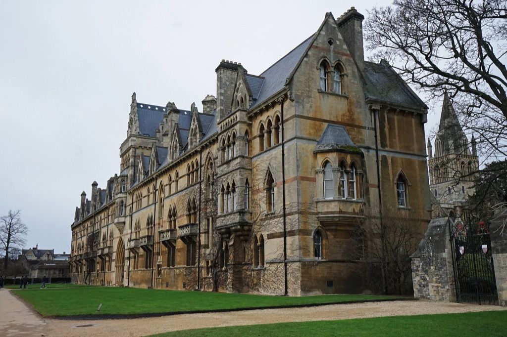 Osupljiva dejstva univerze Oxford