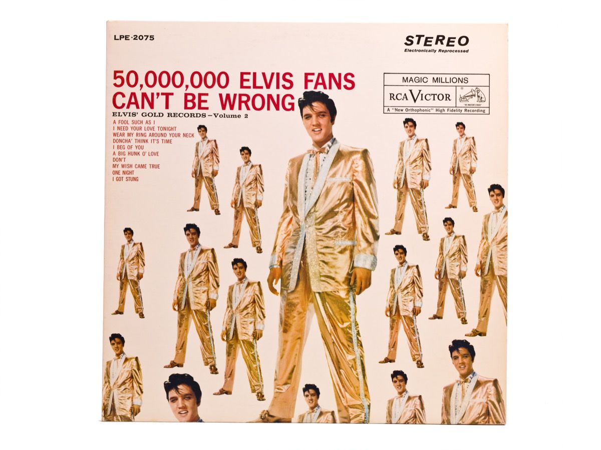 Bản ghi Elvis Presley —50,000,00 Người hâm mộ Elvis có thể