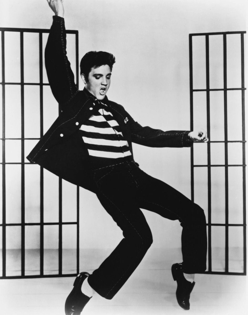 Elvis Presley w więziennej skale