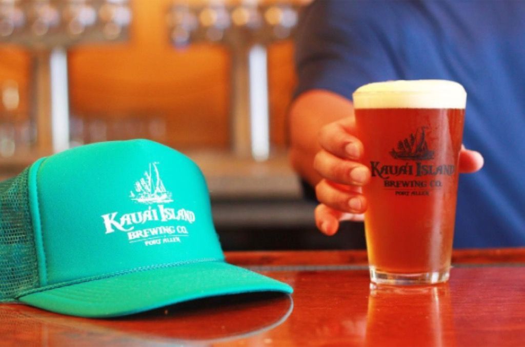 Craft Beer, Гавайи, пивоварня и гриль на острове Кауаи