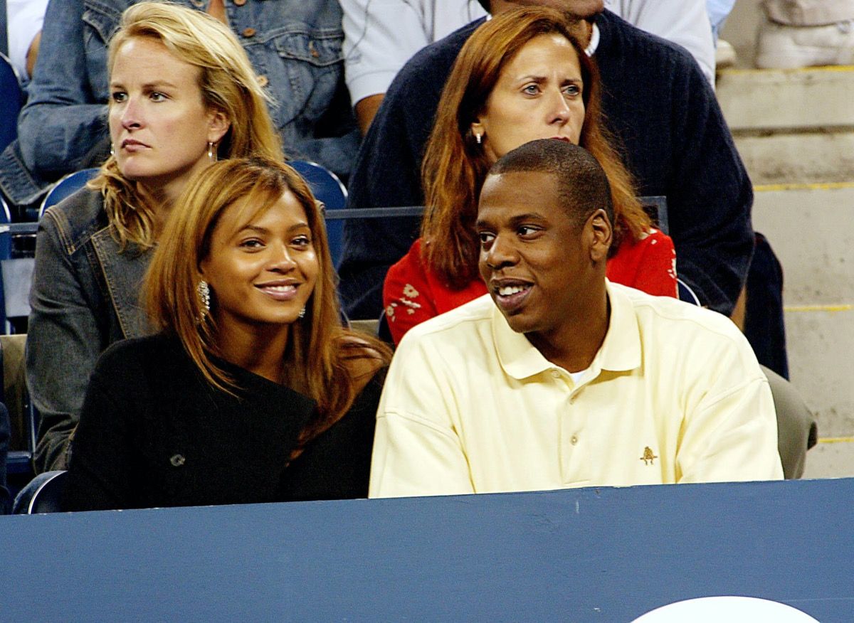 Beyonce y Jay-Z en 2003