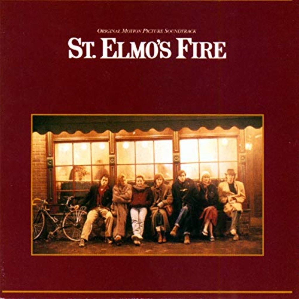 St Elmos Fire -elokuvan ääniraidan kansikuva
