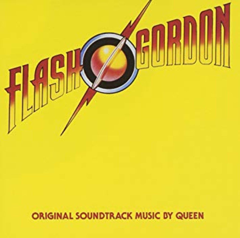 „Flash Gordon“ filmo garso takelio albumo viršelis