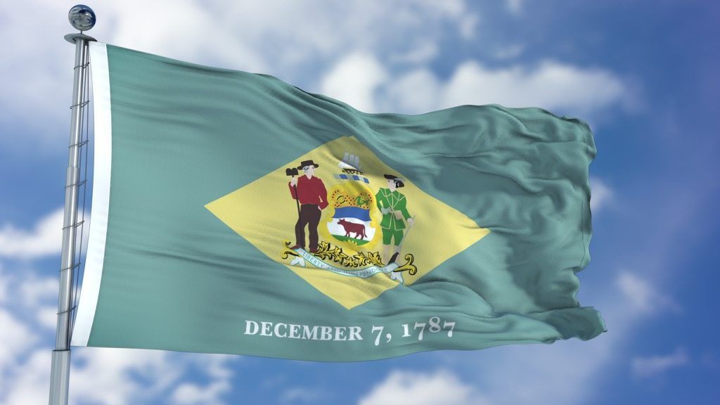 Jenaka Negeri Bendera Negeri Delaware