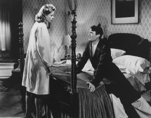   Ingrid Bergman en Gregory Peck in"Spellbound"
