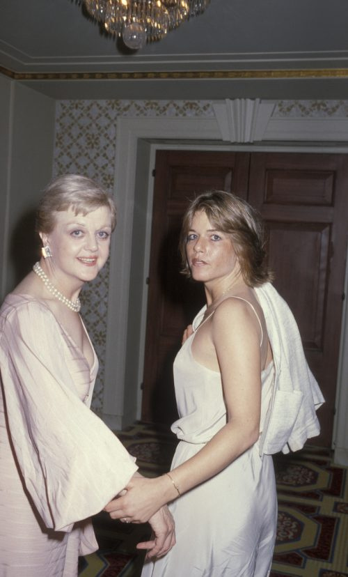   Angela Lansbury og Deidre Shaw ved en Tony Awards Party i 1979