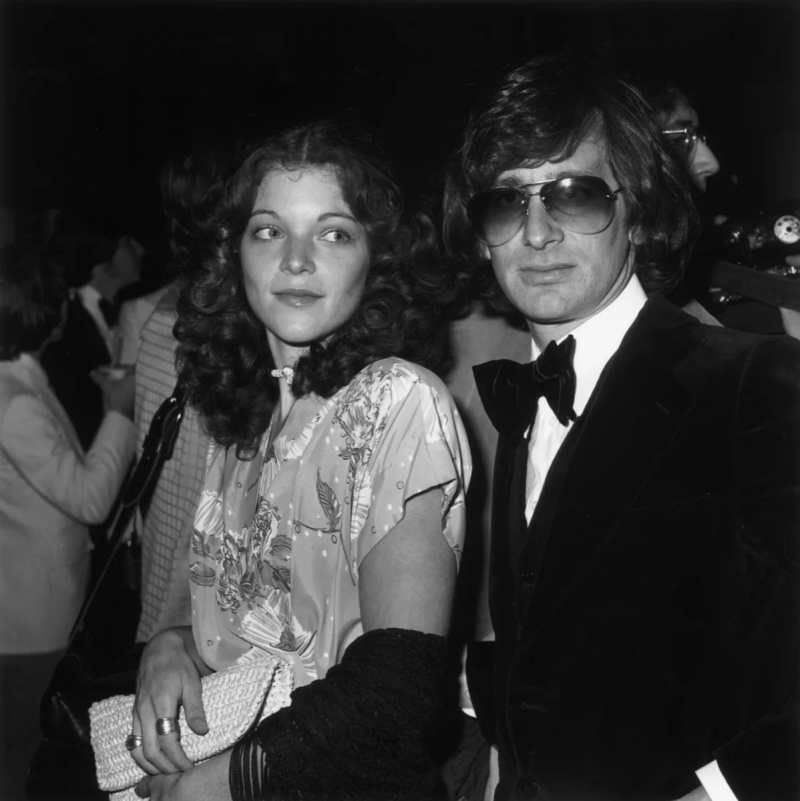   איימי אירווינג וסטיבן ספילברג ב-1977