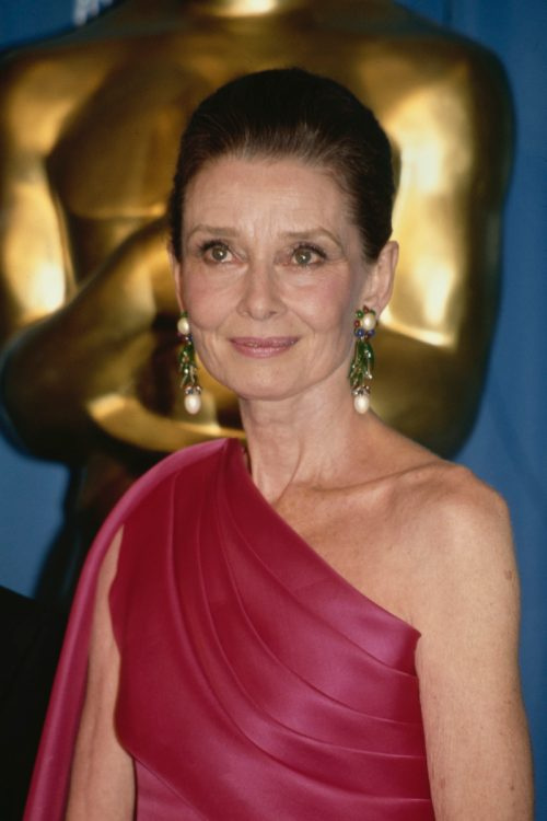   Audrey Hepburn en los Oscar de 1992