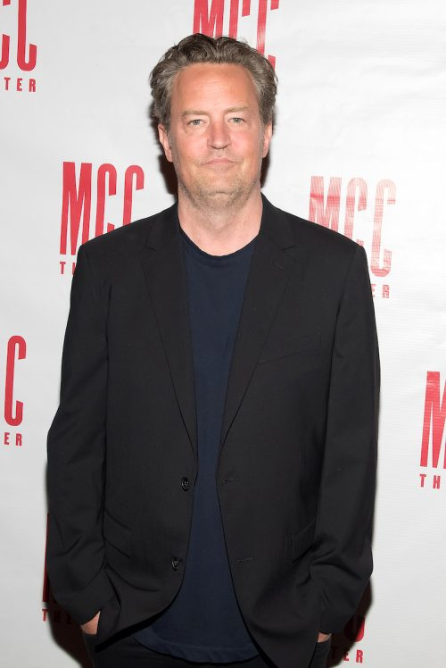   Matthew Perry na"The End of Longing" opening night after-party in 2017