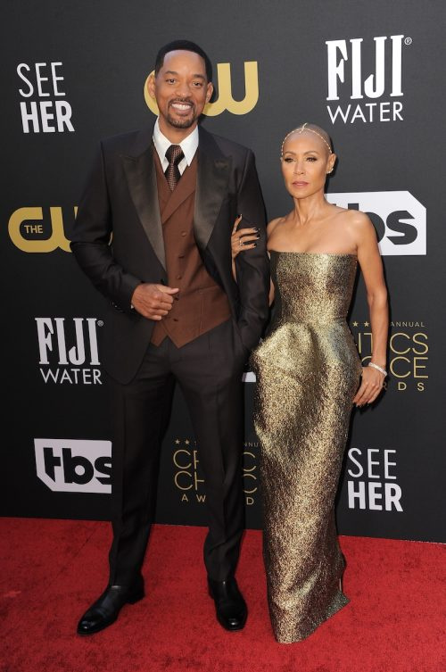   Ο Will Smith και η Jada Pinkett Smith στα βραβεία Critics Choice Awards 2022