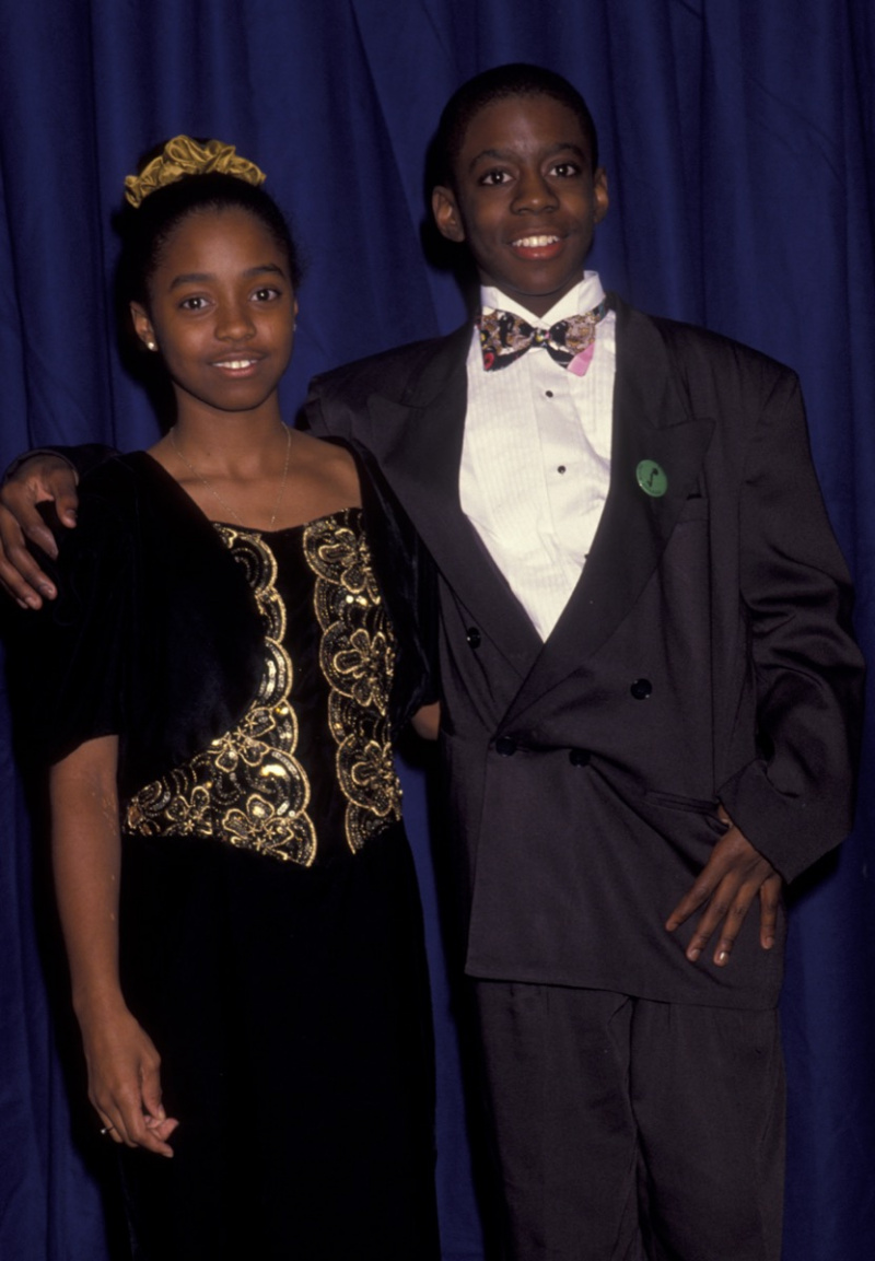   Keshia Knight Pulliam e Deon Richmond em 1992