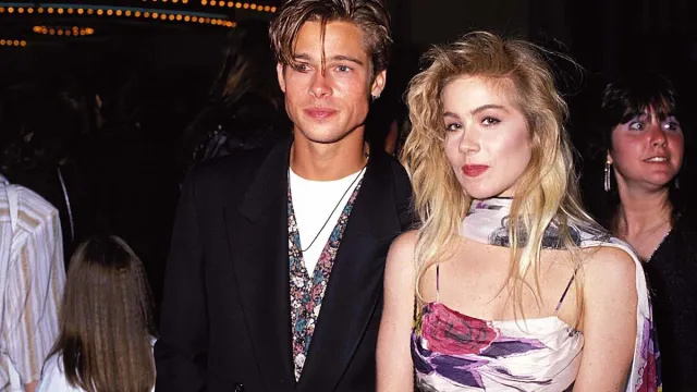 Christina Applegate dumpede Brad Pitt Mid-Date for Another Star i 80'erne
