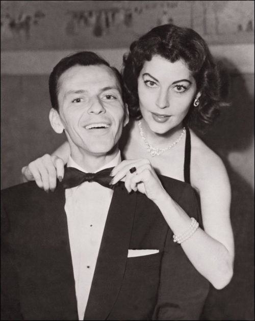   Frank Sinatra y Ava Gardner hacia 1951