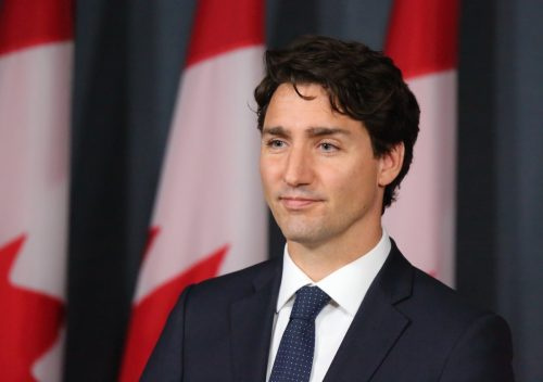   Justin Trudeau v roce 2016