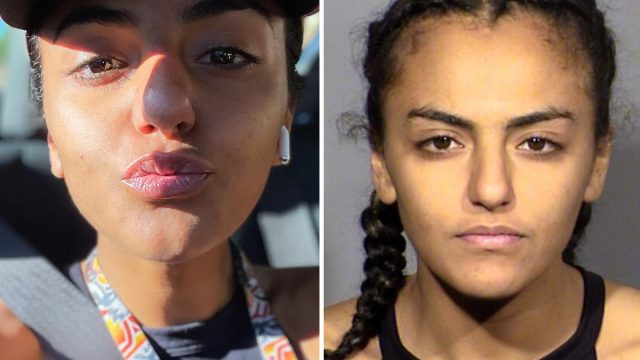 Mujer que afirmó haber sido arrestada por ser demasiado guapa es acusada de 'apuñalar a su madre hasta la muerte'
