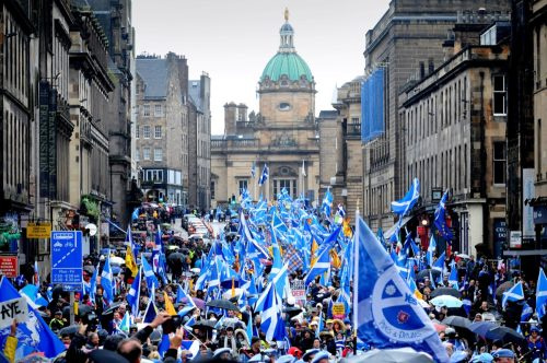   Reli za neodvisnost Škotske, Edinburgh