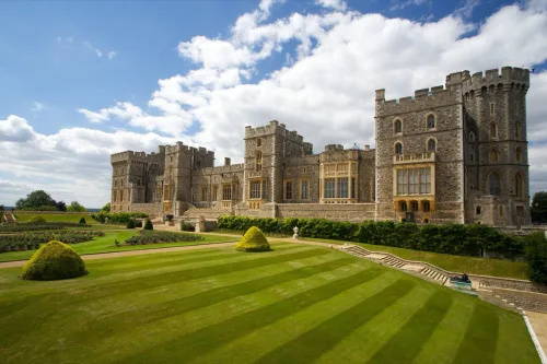   Schloss Windsor in der Nähe von London, Vereinigtes Königreich