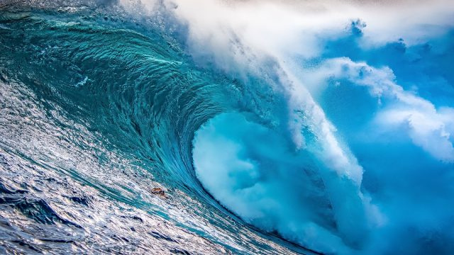 La NASA acaba de revelar impresionantes imágenes de las olas más grandes de la Tierra capturadas desde el espacio