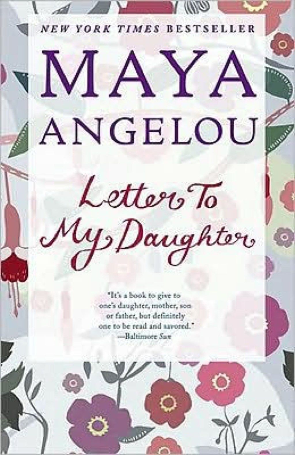 Carta a mi hija por Maya Angelou