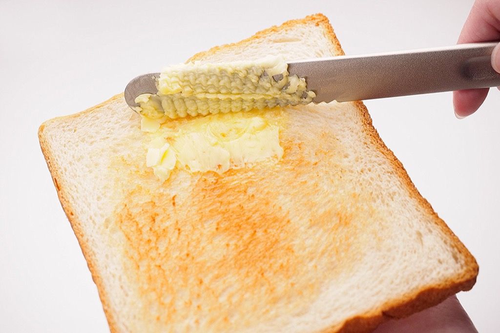 Nož za ogrevanje masla - prehrambene igre