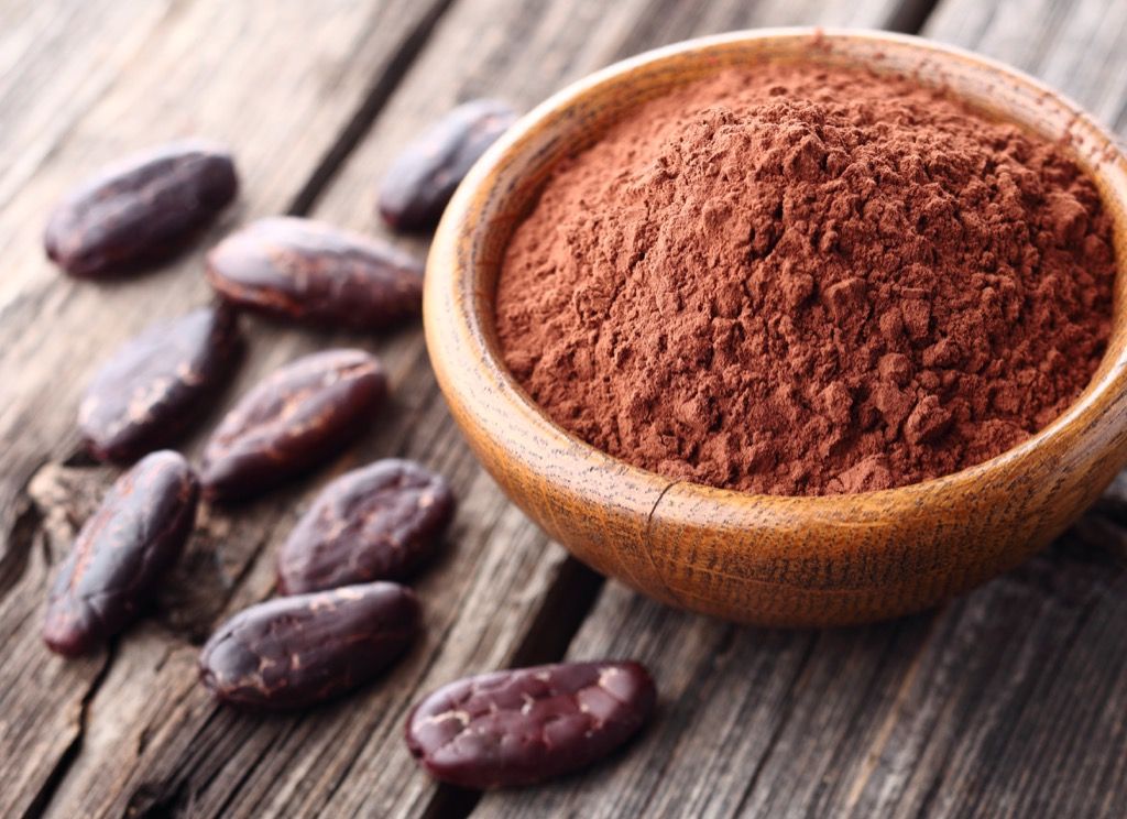 Cacao en polvo antienvejecimiento