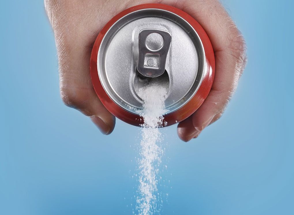 soda, đường, chất tạo ngọt, giữ dáng trông trẻ hơn