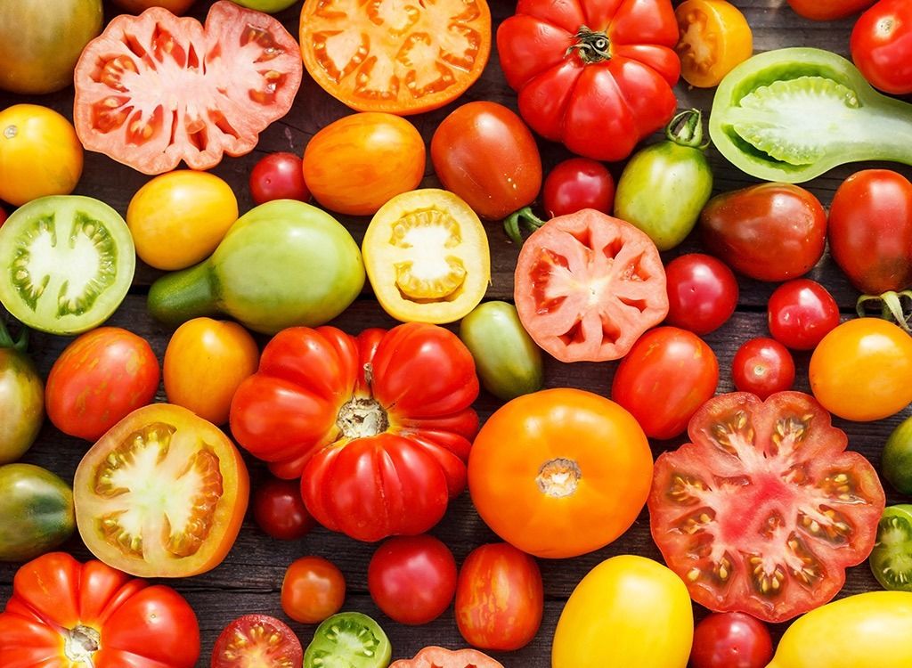 perintö tomaatit ovat hieno foodie termi