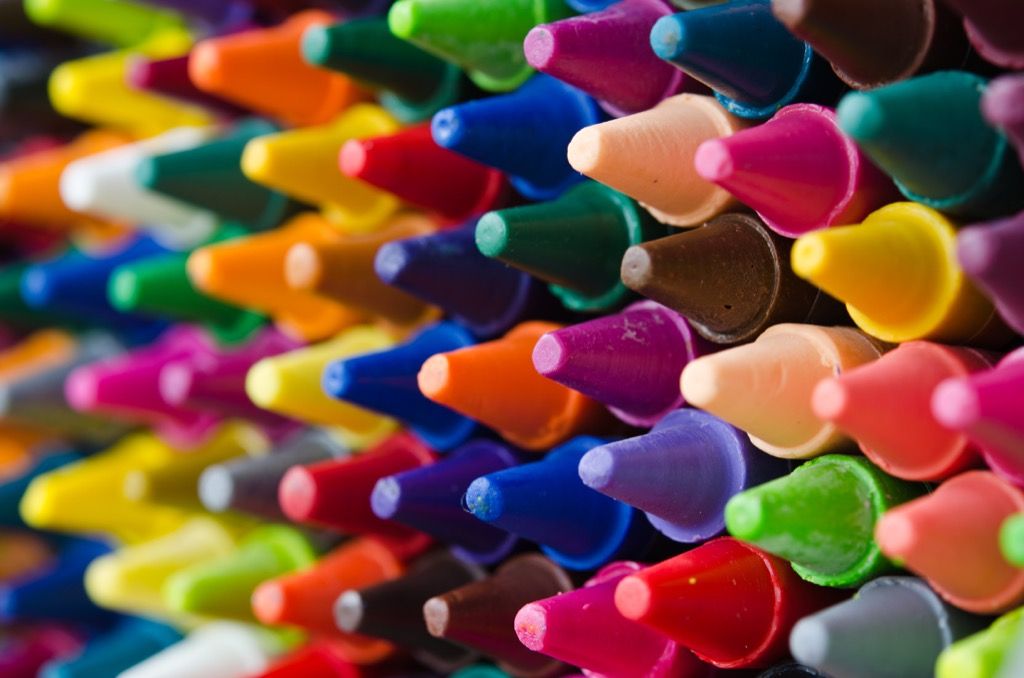 Ejercicios de crayones para la salud mental