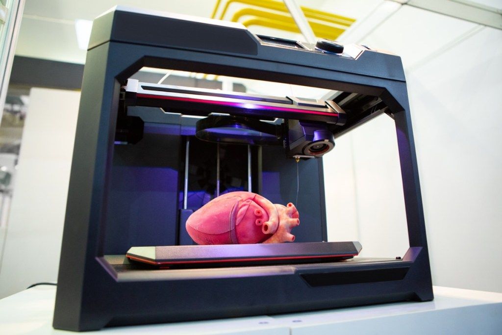 3D nyomtatott emberi szív