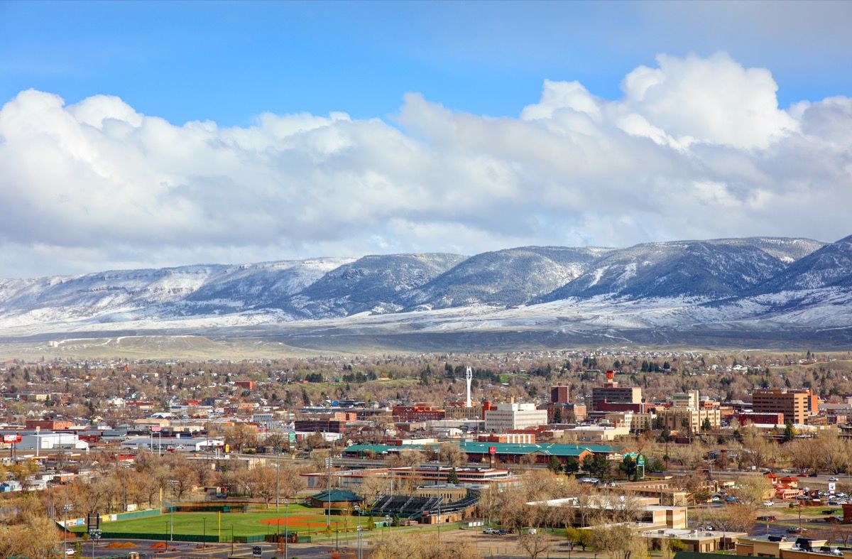 Casper är en stad i och länets säte i Natrona County, Wyoming, USA. Casper är den näst största staden i staten