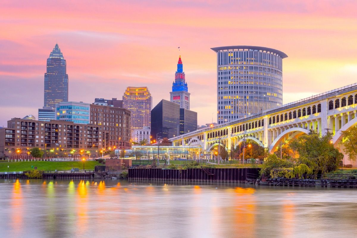 Cleveland Ohio panorama