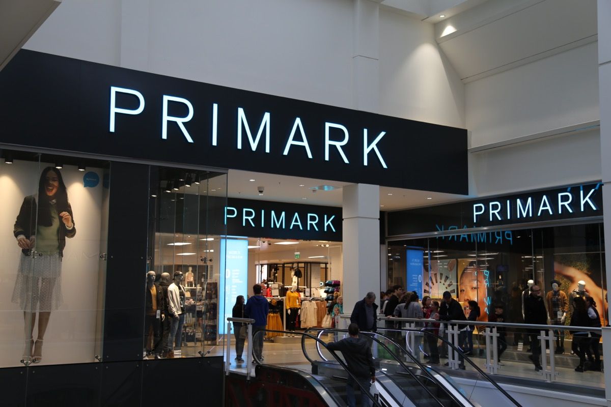 ร้าน Primark ในห้างสรรพสินค้า