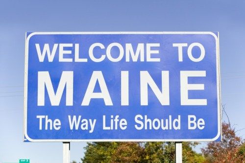 Maine State Zeichen
