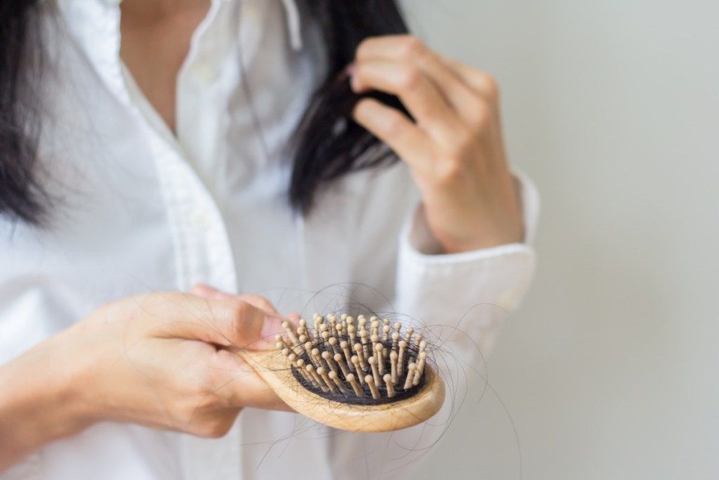 sieviešu matu izkrišanas matu birste