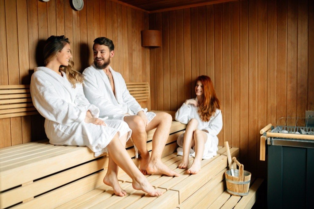 saun, higistamine Higistamine saunas alandab sageli vererõhku