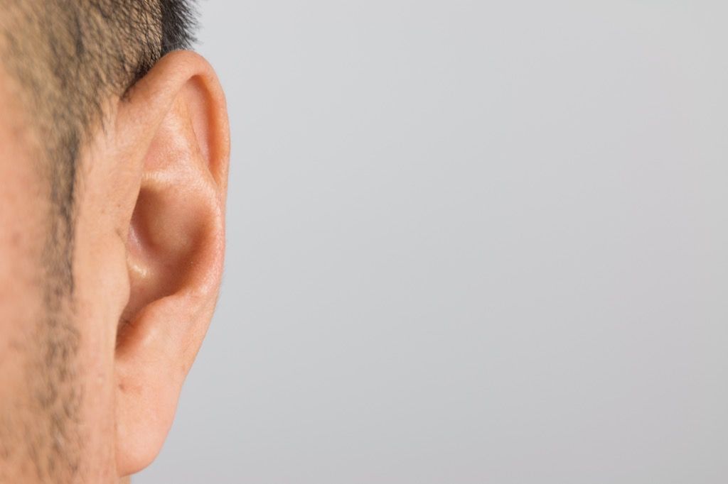 ucho, zmeny v tele po 40