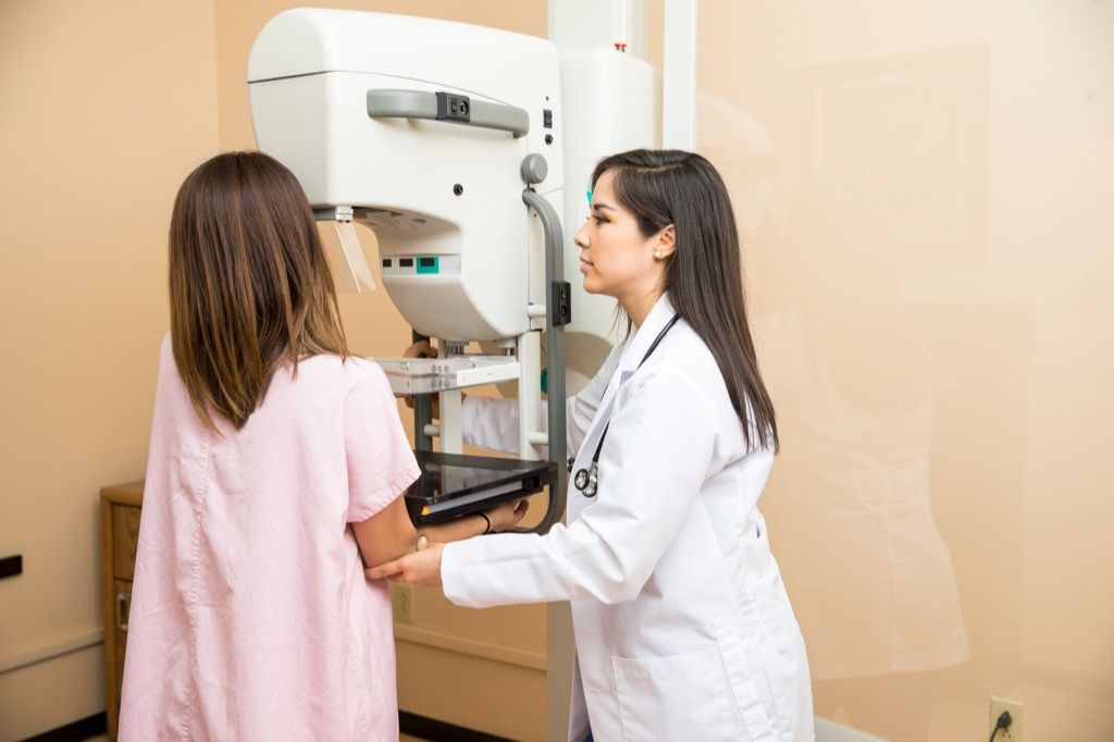 mammograafiad, arstide aastased vastuvõtud