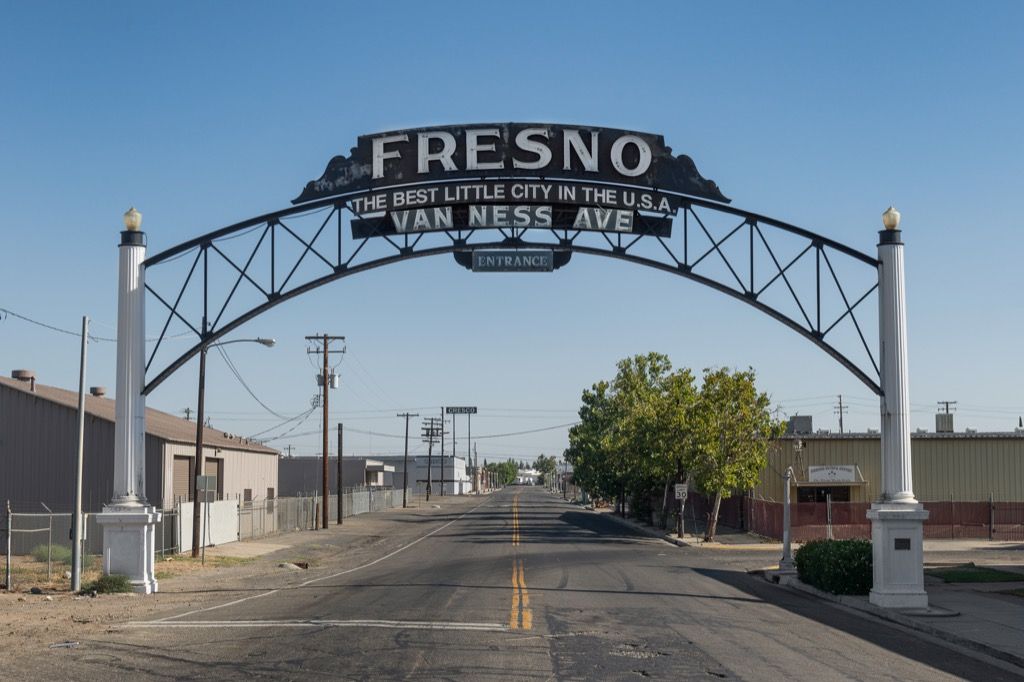 فریزنو کیلیفورنیا نیند کے شہر ، بدترین پینے کا پانی