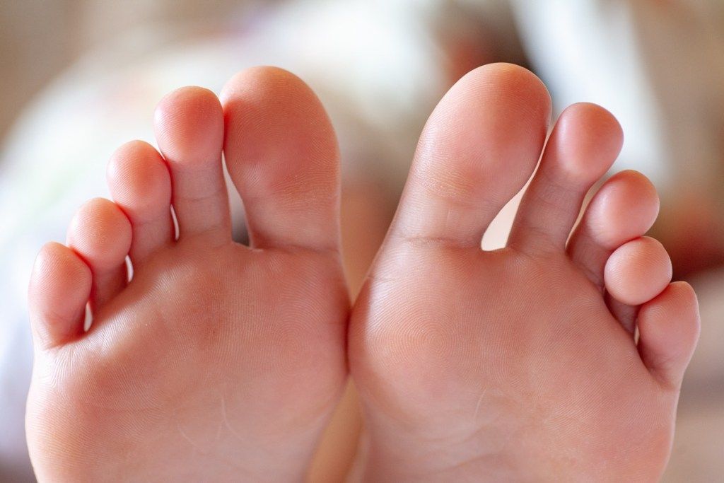 dedos de los pies
