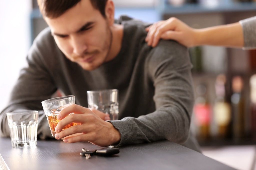Bolezni pijancev, ki vplivajo na moške