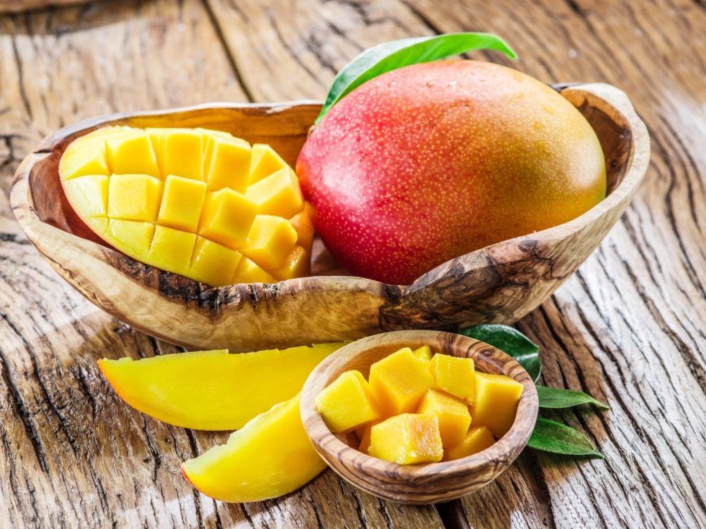 mango Potraviny zbavují alergií