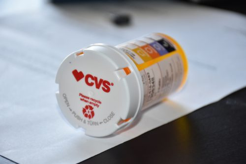   CVS bočica na recept