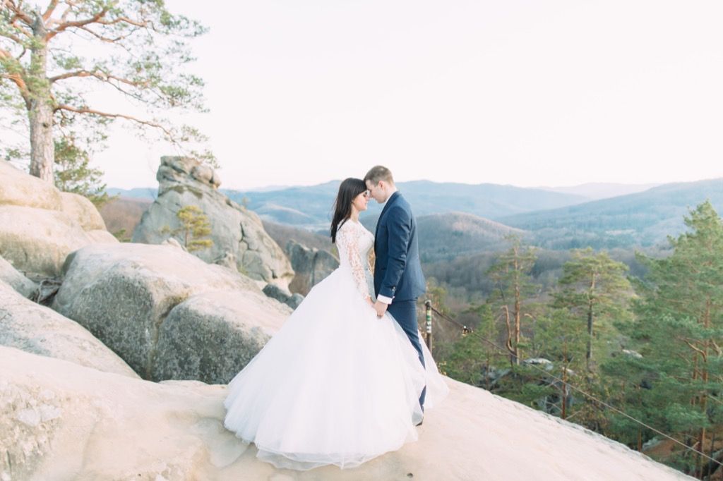 morsiamen ja sulhasen vuoret ovat tässä iässä useimmat ihmiset menevät naimisiin jokaisessa Yhdysvaltain osavaltiossa